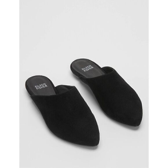 NWOB Eileen Fisher Slip On Mules - Picture 1 of 7